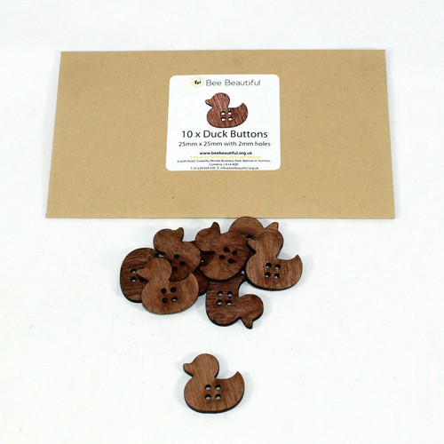 Buttons duck shaped - duck,