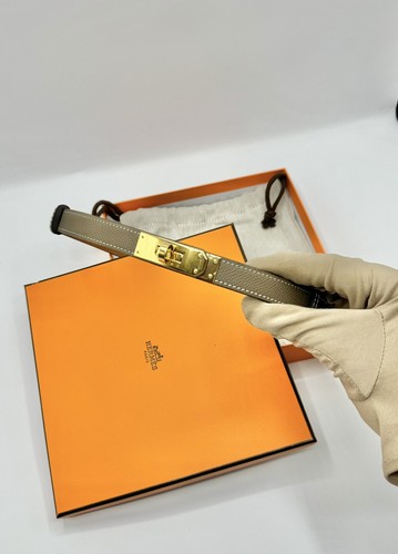Hermès kelly belt etoupe - 18,