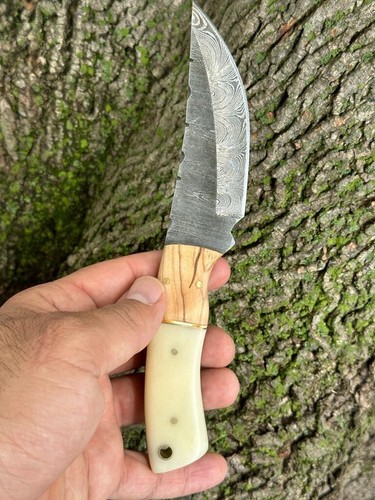 Custom damascus steel - steel, hunting