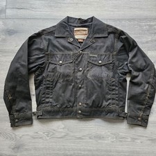 Driza-Bone Unisex Lasso Style Jacket Size Small Black Vintage Great Condition