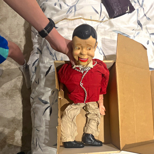 Jolly jim ventriloquist doll - jim,