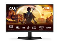 AOC Gaming C24G42E - LED monitor - curved - Full HD (1080p) - 24" - HDR