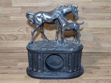Vintage spelter metal horse - spelter/metal,
