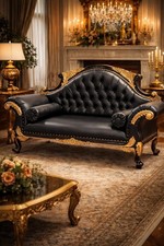 CHARLES ORNATE FRENCH BLACK &