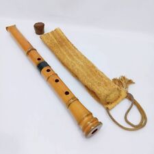 SHAKUHACHI Japanese Wood Flute Instrument Music 尺八 KYOCHIKU 虚竹 Japan /AF1712