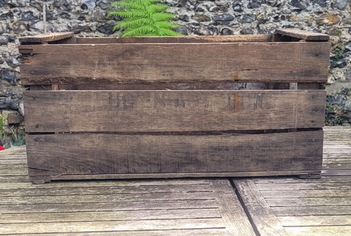 Genuine vintage wooden - vintage, crate