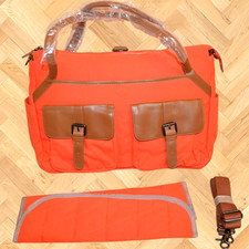 NEW £60 ORANGE AND TAN LUXURY