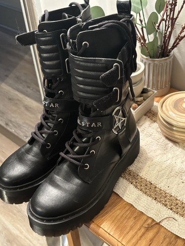Killstar black platform - black,