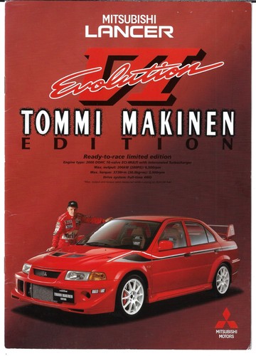 Mitsubishi lancer evolution - lancer, vi