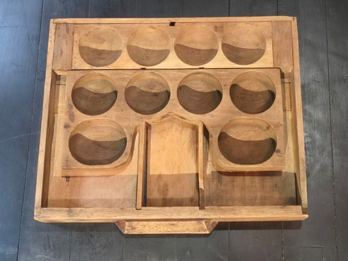 Antique wooden cash register - antique,