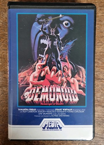 Demonoid pre cert vhs horror - cert,