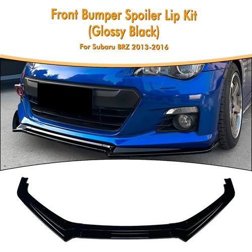 Gloss black front bumper - gloss,
