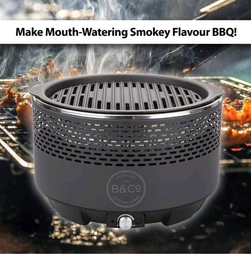 Smokeless bbq grill - smokeless,