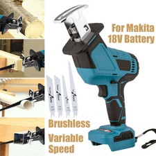 Cordless Reciprocating Saw Multifunction Saw+4 Blades For Makita 18V Battery UK