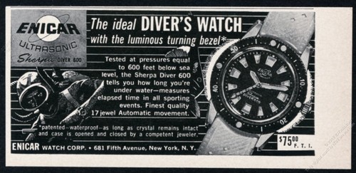 1959 enicar sherpa diver - 1959,
