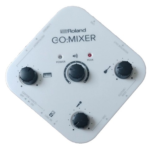 Roland mixer white audio - go,