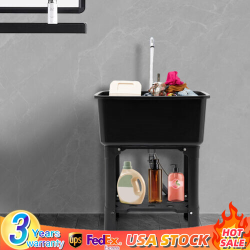 New modern utility sink - modern, with