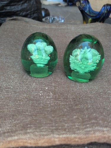 Rare victorian green glass - rare,