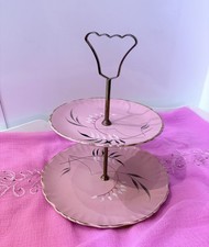 Vintage Old Foley two tier