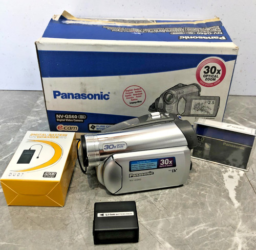 Panasonic gs60 minidv - panasonic,