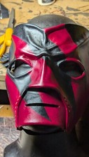 WWE Leather Kane 1997 Wrestling Mask Replica Wwf Custom *Made to Order*