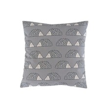 Scion Grey Medium Spike The Hedgehog Cushion Cover 16" - Handmade
