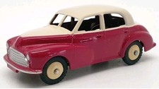 Atlas Editions Dinky Toys 159 - Morris Oxford Saloon - Red/Cream - Boxed (15)