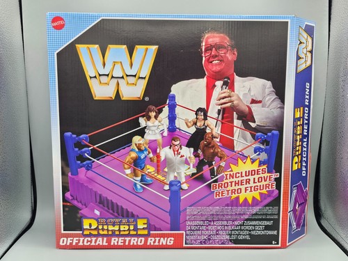Wwf wwe mattel retro - mattel,