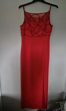 Stunning Vintage Women's After Six By Ronald Joyce Evening Gown