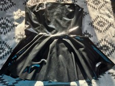 Skin Two Black Latex Rubber