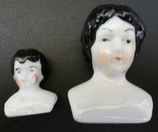 2 x HEADS LOT OF ANTIQUE