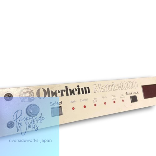 Oberheim matrix 1000 sound - oberheim,