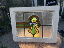 Vintage Leaded Stained Glass Window ~ Dlvry May Be Possible