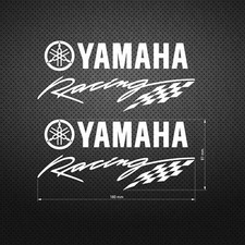 Yamaha Racing Flag STICKER DIE CUT DECAL AUFKLEBER AUTOCOLLANT PEGATINA