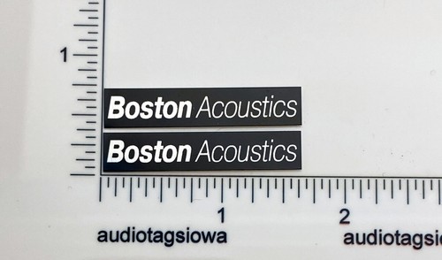 Boston acoustics speaker badge - boston,