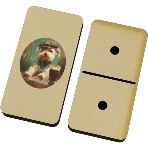 Pub yorkshire terrier domino - 'pub, terrier'