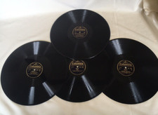 4 x 12" 78 RPM Record Collection Columbia Records