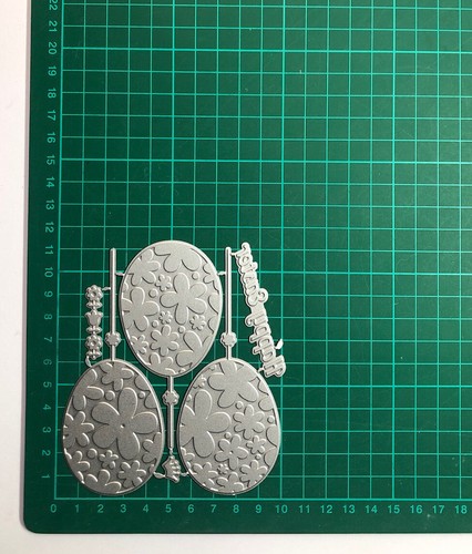 6pcs happy easter hot foil - 6pcs,