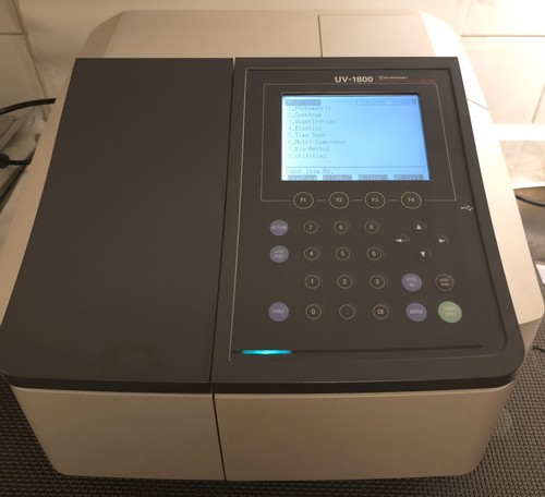 Shimadzu 1800 - shimadzu, uv-1800