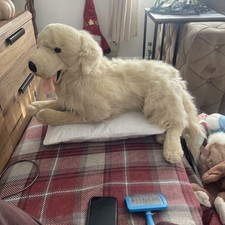 Vintage E&J Classic Golden Retriever Soft Toy Plush Medium 60 cm