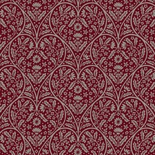 Red Heart Damask PVC Vinyl Wipe Clean Oilcloth Tablecloth