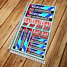 Suzuki Team Yoshimura Sticker Set Stickers gsx-r 600 750 1000 GSXR