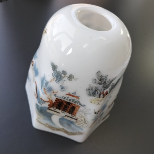 Hexagonal shape vintage - shape, milk