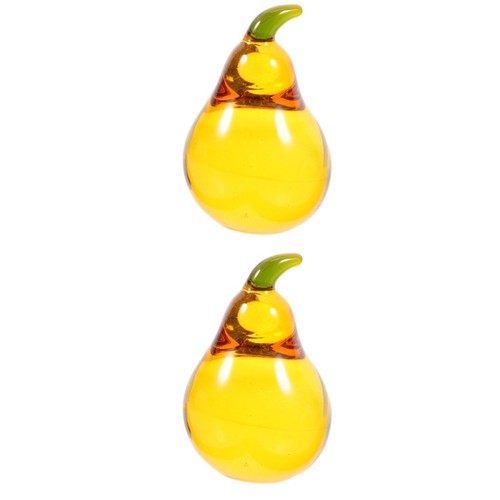 Reusable yellow crystal pear - reusable,