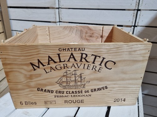 French wooden box crate - french, 6