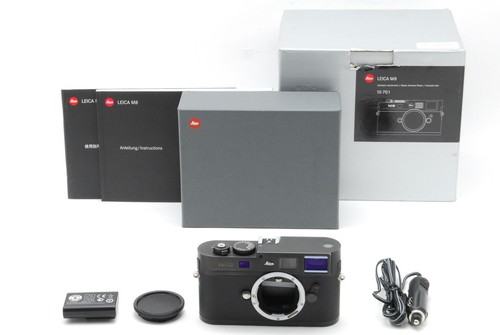 Leica black rangefinder - black,