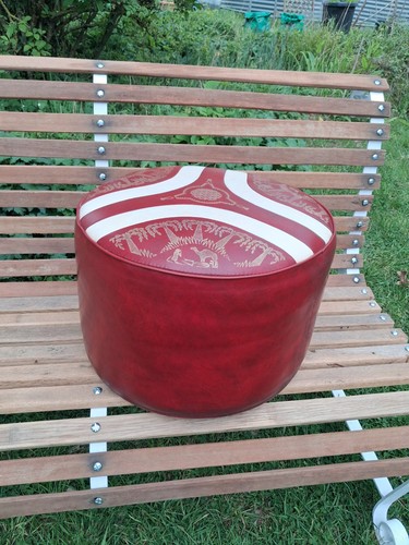 Vintage pouffe foot stool - pouffe,,