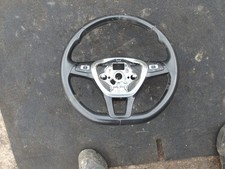 VW POLO LEATHER STEERING WHEEL TO FIT 2018 TILL 2025