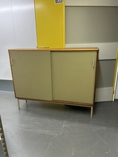 teak mid century ex military
