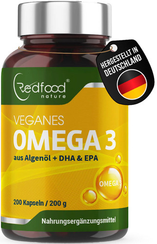 Omega vegan from algae - vegan,